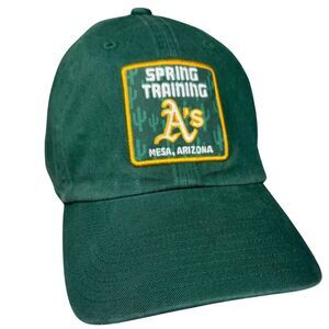 Forty Seven A's Mens Cap Hat Baseball Spring Training Mesa, AZ‎ Green OSFA Retro